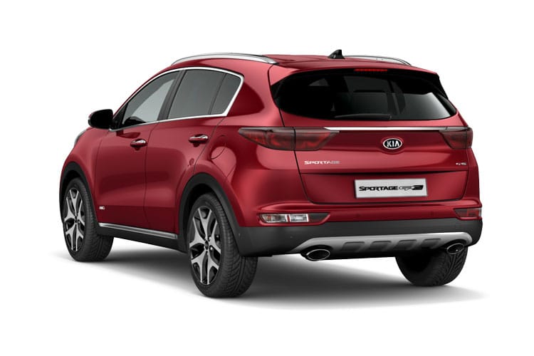 KIA Sportage back view