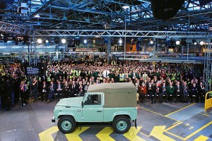 last land rover defender
