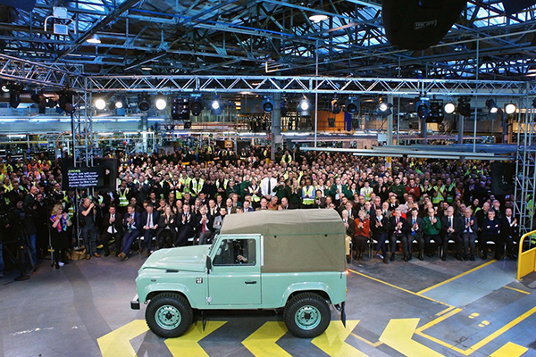 last land rover defender