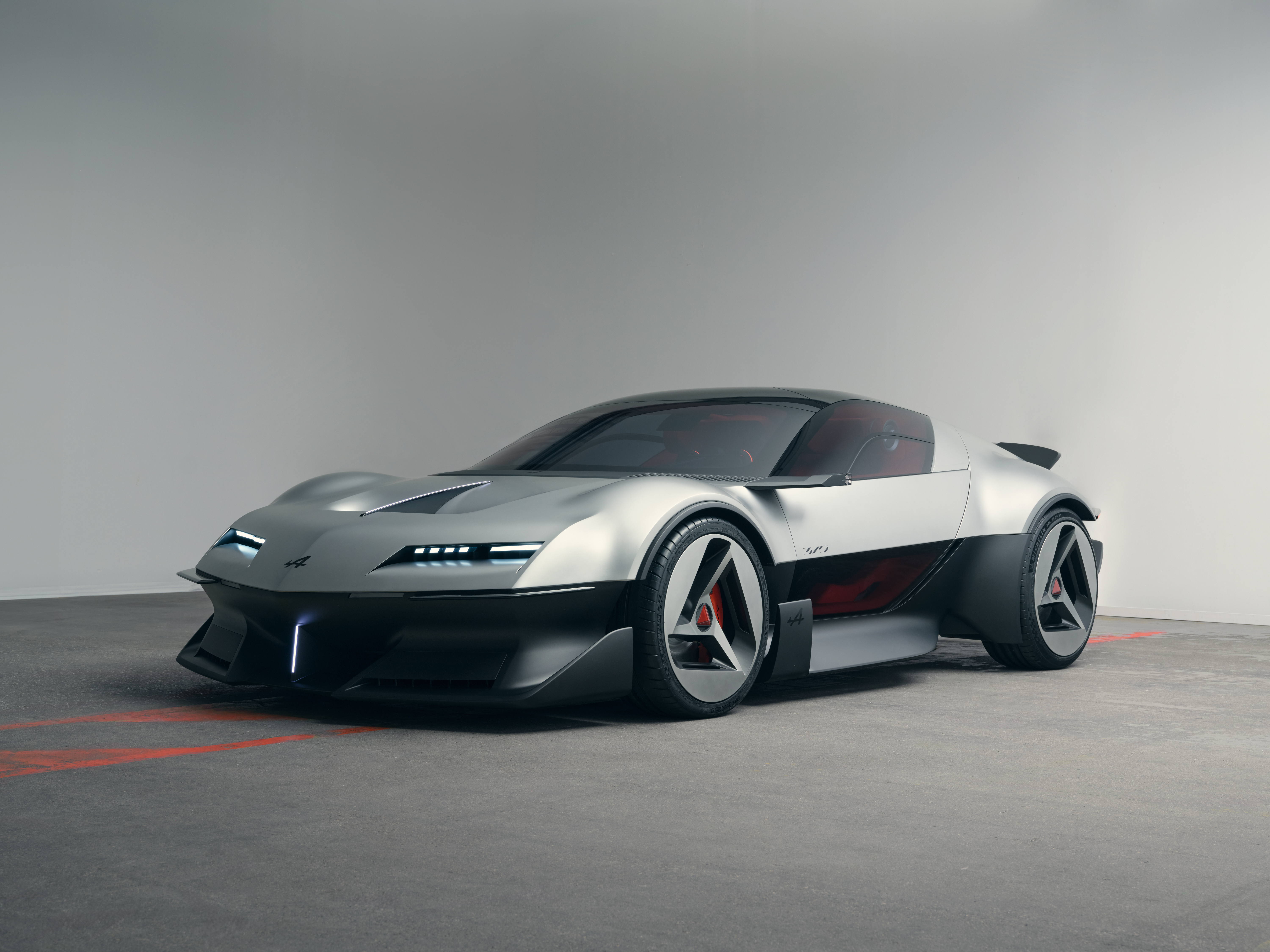 Alpine A310 Vision at the 2026 Paris Motor Show