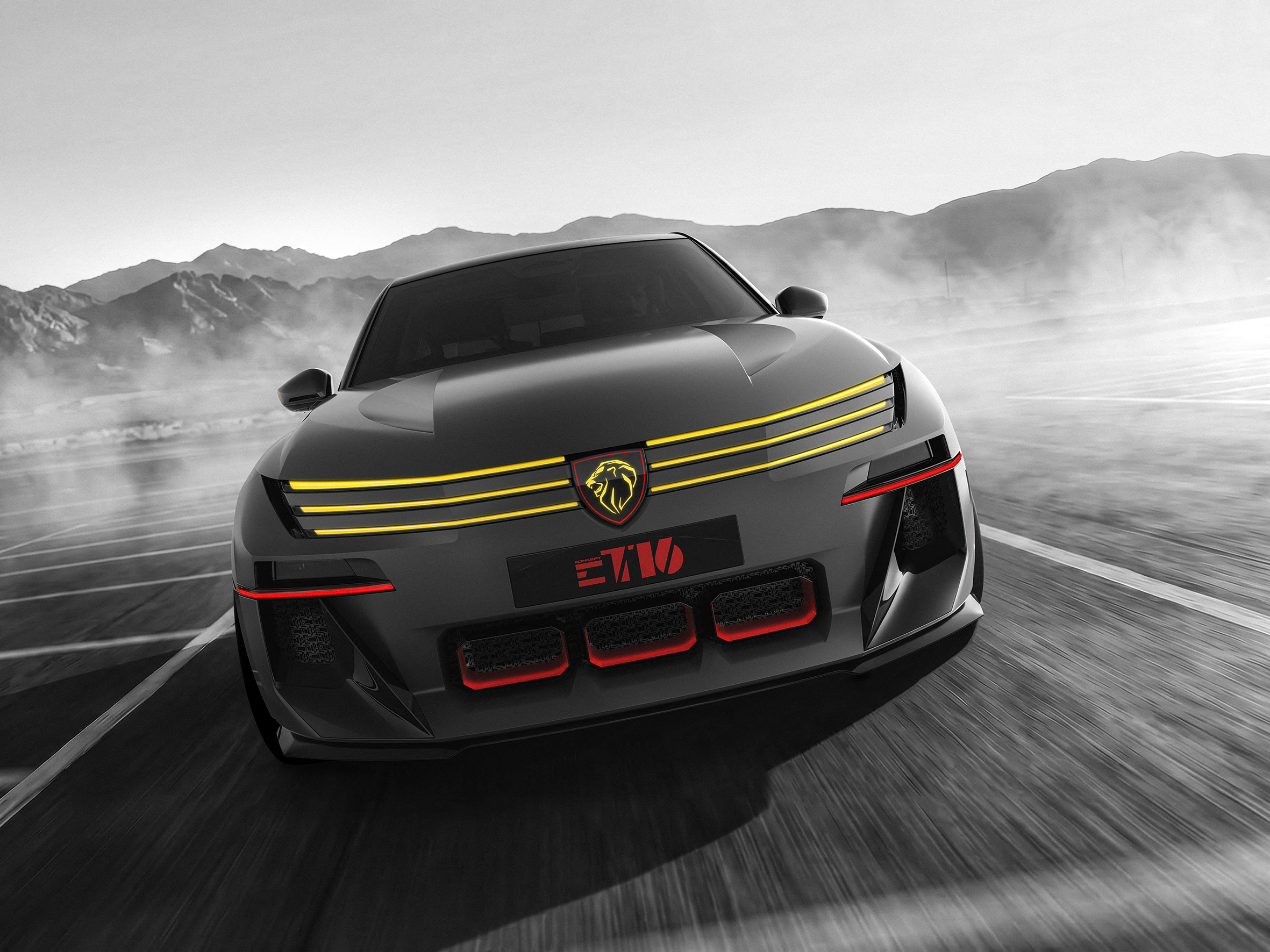Peugeot E-T16 electric concept — one of the highlights of the Paris Motor Show 2026