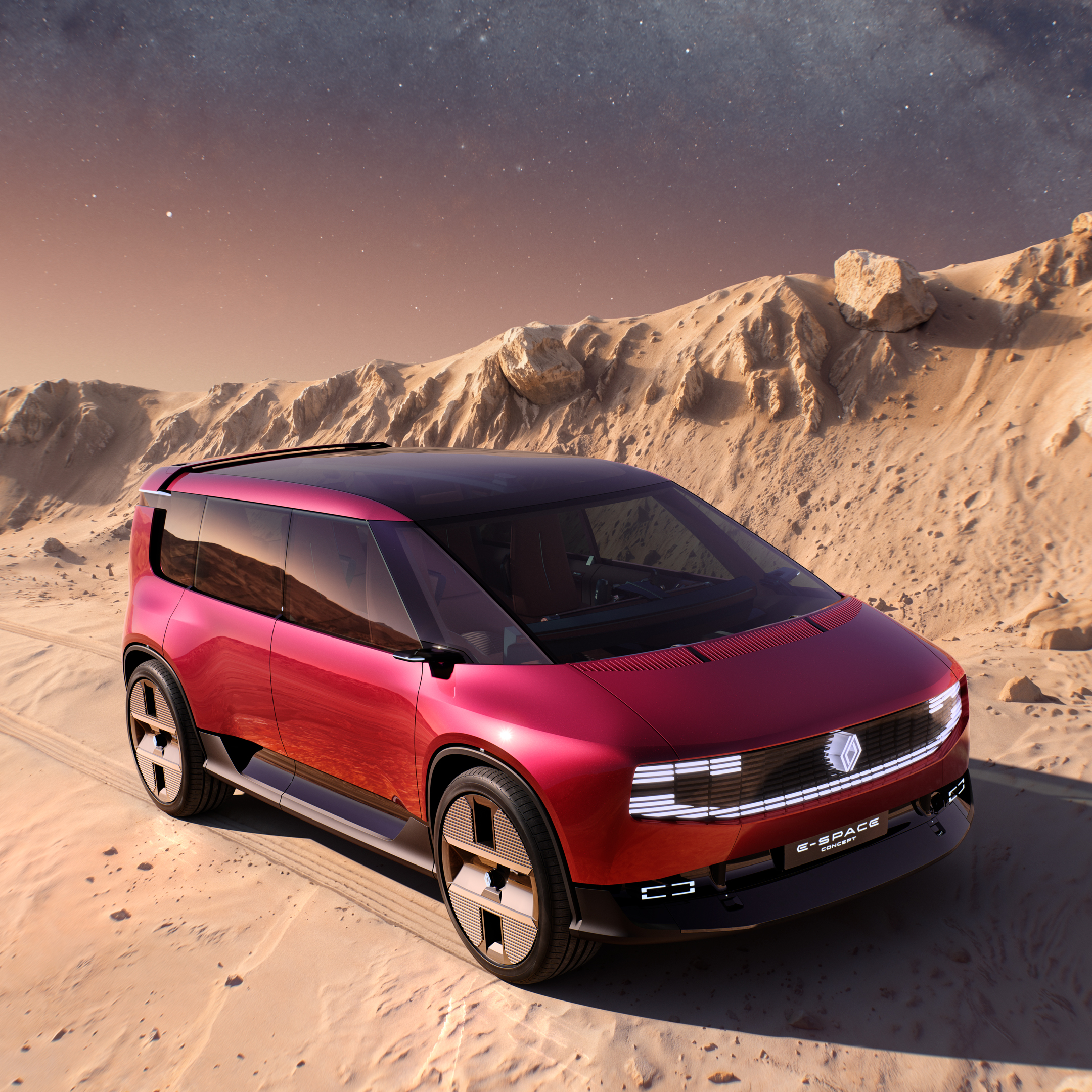 Renault E-Space at the 2026 Paris Motor Show